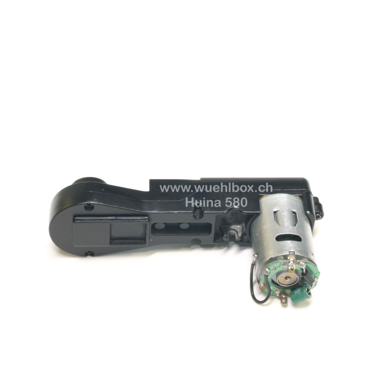 Traction motor and gearbox right Chain drive Huina 580