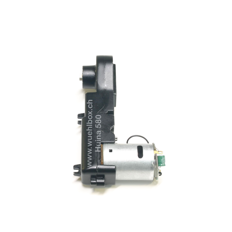 Traction motor and gearbox left Chain drive Huina 580