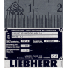 Nameplate made of aluminum Scale