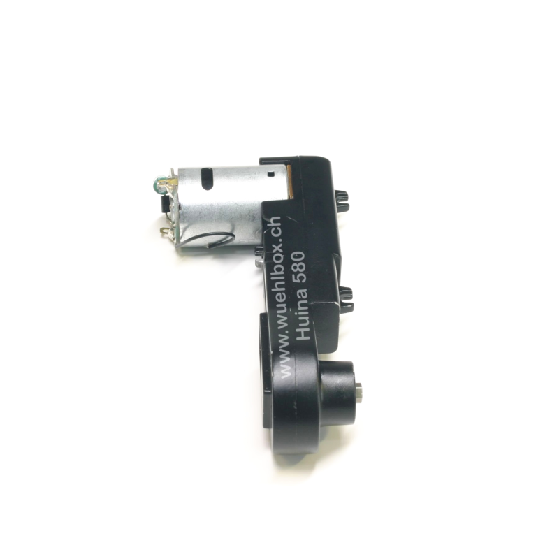 Traction motor and gearbox left Chain drive Huina 580