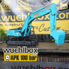 RC Excavator SK350 APK 100 Bar 1:12