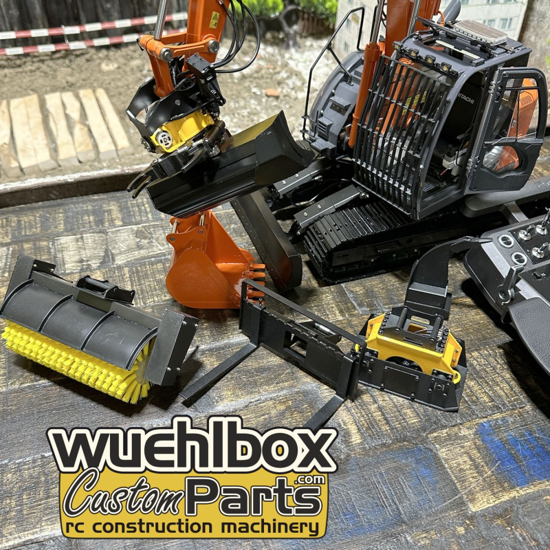 RC Excavator Compactor plate SFROG