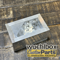 RC Excavator Concrete block mold 1:14
