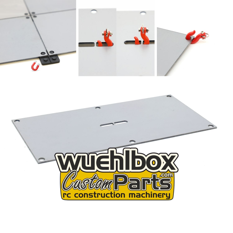 Drive-over plate steel
