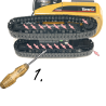2 pieces compression spring for chain tension