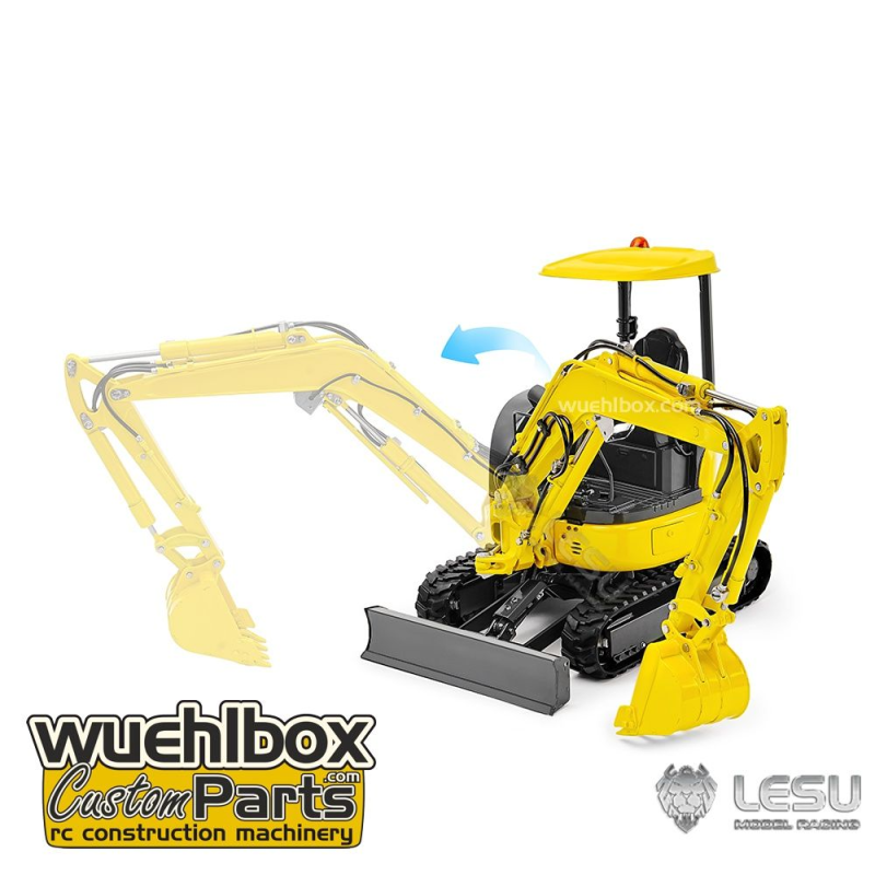 RC Hydraulik Minibagger Lesu PC30