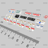 Decal Set SFrog T14R 1:14