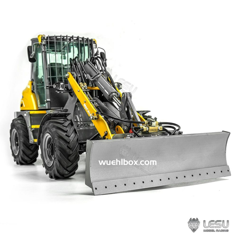 Lesu adjustable blade for skid steer loader and wheel loader 1:14