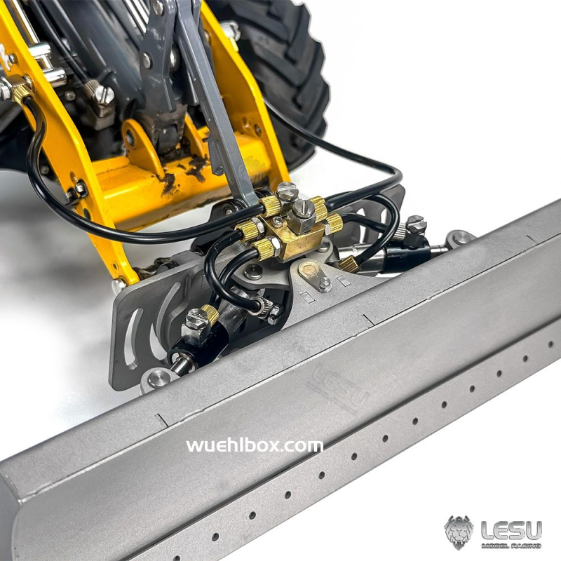 Lesu adjustable blade for skid steer loader and wheel loader 1:14