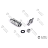 Lesu Hydraulik Schnellkupplung, Nippel 3 mm Schlauch, Muffe M3 Gewinde