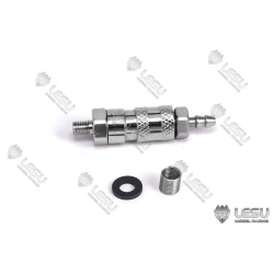 Lesu Hydraulik Schnellkupplung, Nippel 3 mm Schlauch, Muffe M3 Gewinde
