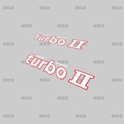 Decal Set Turbo II