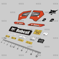 Decal Set Bobcat