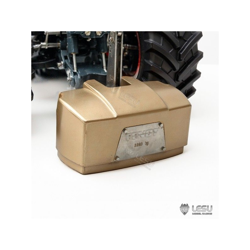 Frontgewicht für Lesu Traktor F1050 1:14