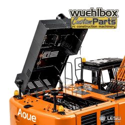 RC hydraulic excavator Lesu ZX 490 1:14