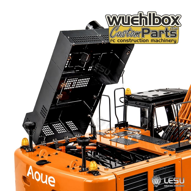 RC hydraulic excavator Lesu ZX 490 1:14