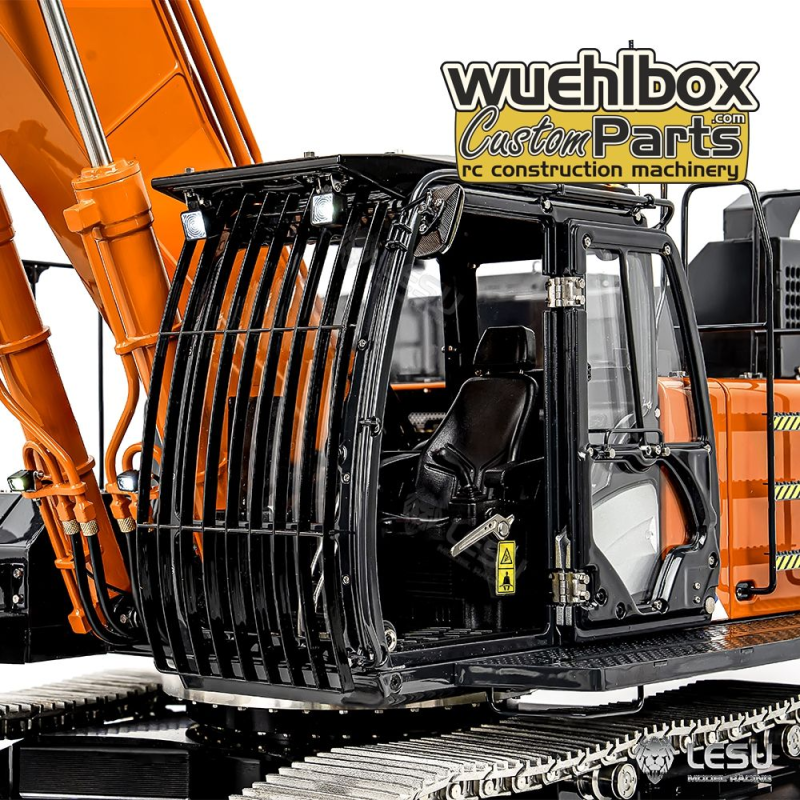 RC hydraulic excavator Lesu ZX 490 1:14