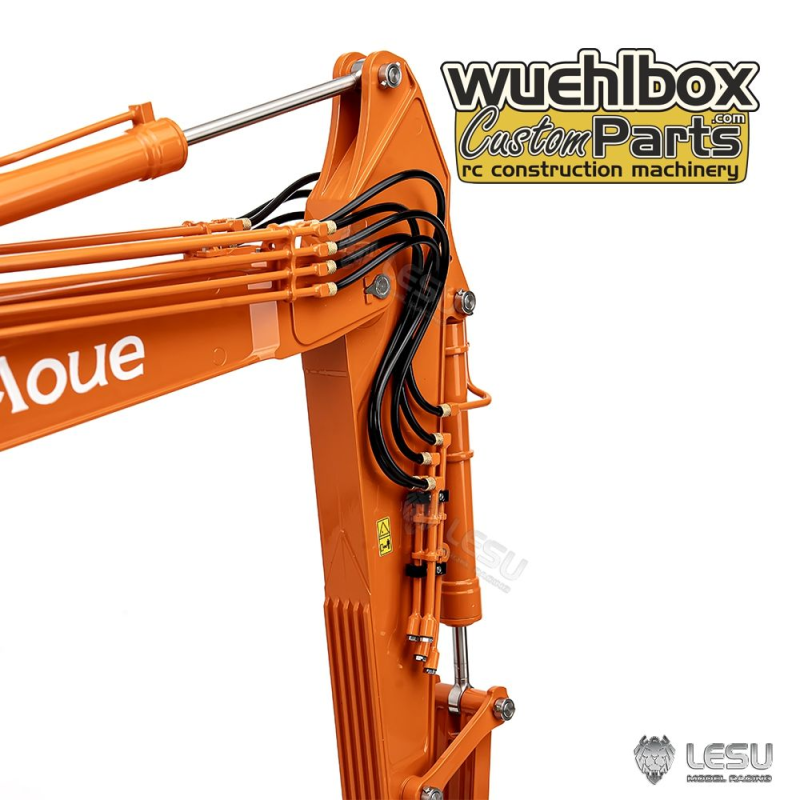 RC hydraulic excavator Lesu ZX 490 1:14