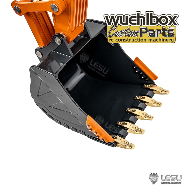 RC hydraulic excavator Lesu ZX 490 1:14