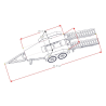 JX 2-Axle Mini Trailer 1:14
