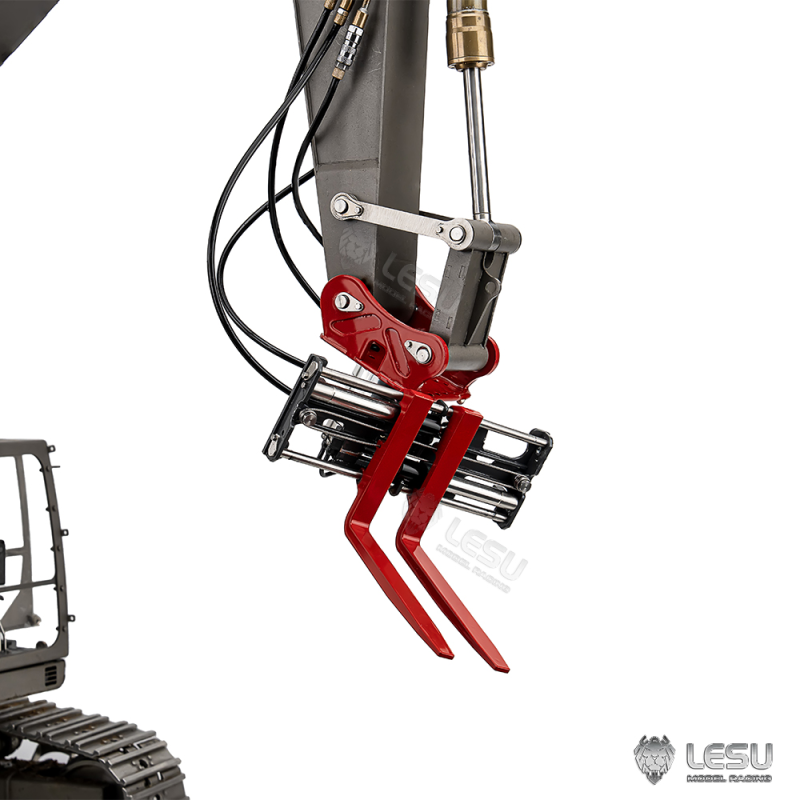 Lesu Palettengabel Hydraulisch verstellbar 1:14