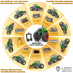 Lesu Adapter für Anbaugeräte F1050 1:14