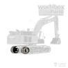 RC Excavator Track drive Lesu 9150