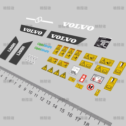Decal Set Radlader MT L260H 1:14