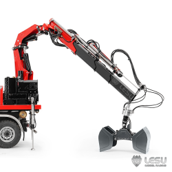 Lesu Schalengreifer 1:14 mit Rotationsantrieb für LKW Ladekran
