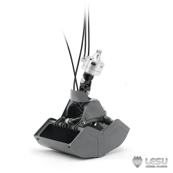 Lesu bucket grab 1:14 with rotation drive for truck loading crane