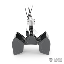 Lesu bucket grab 1:14 with rotation drive for truck loading crane